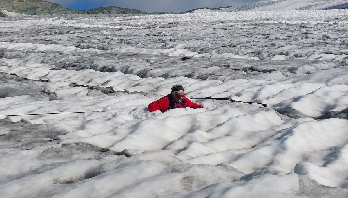 © (DAV-Gangkofen) - OK, Max hat eine Spalte gefunden