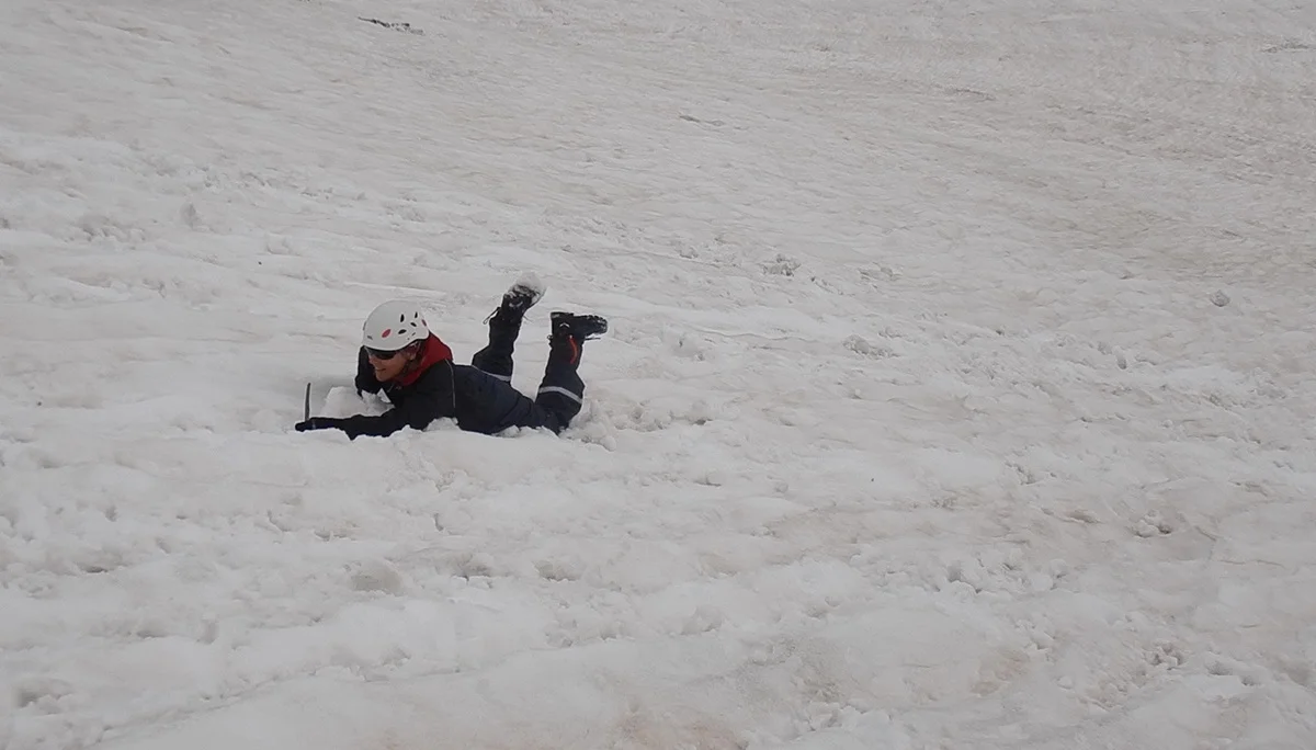 © DAV-Sektion Gangkofern - Pickel-Rettungsgriff