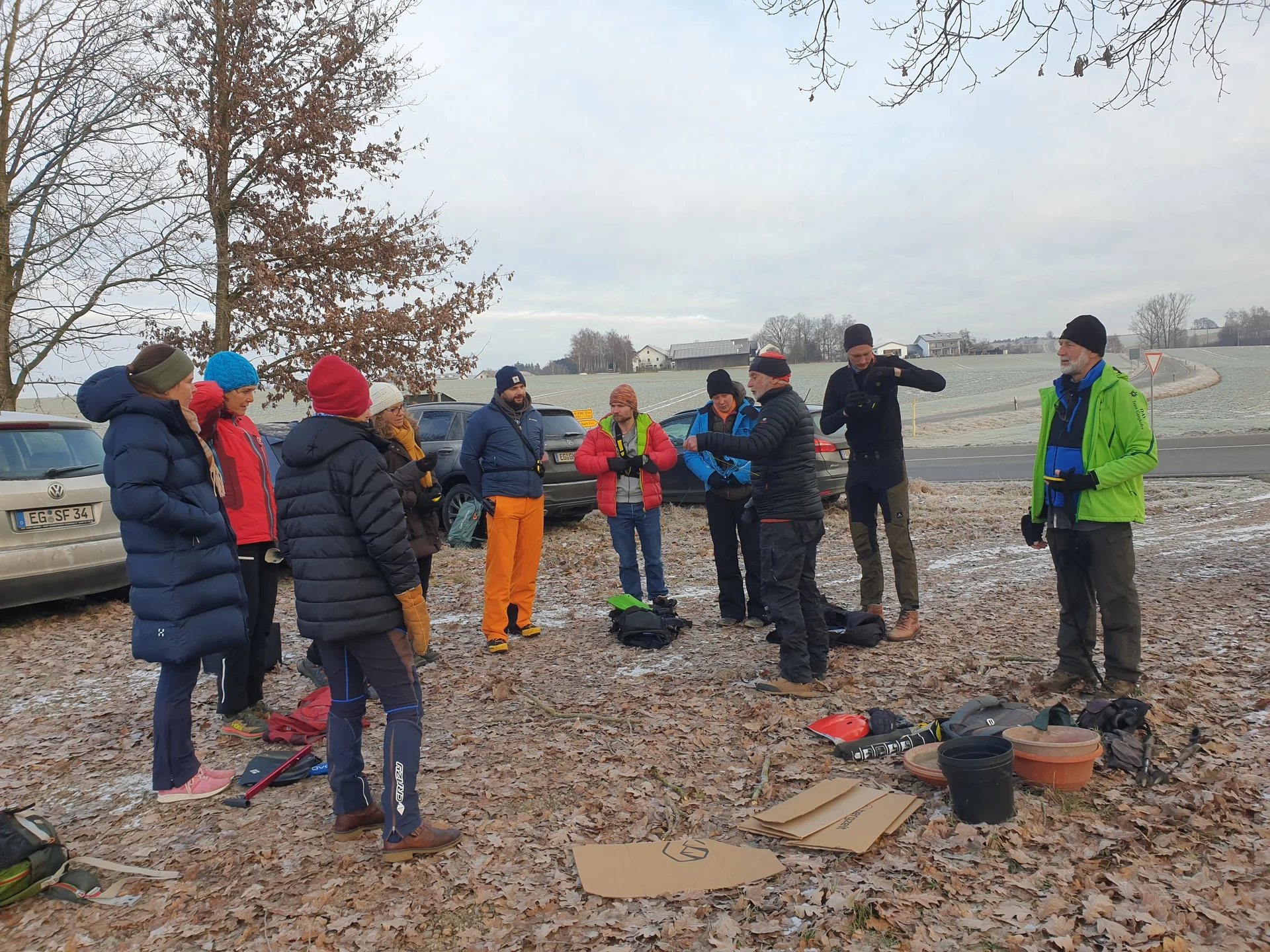 © (DAV Gangkofen) Max erklärt...