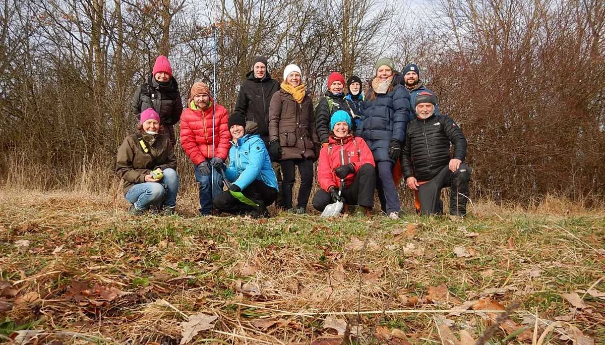 © (DAV Gangkofen) die Gruppe mit Max (rechts)