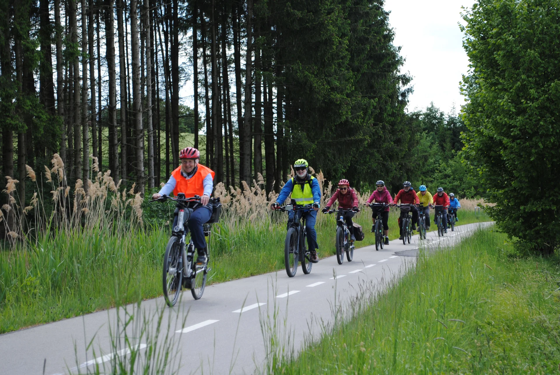 © (DAV Gangkofen) Rückfahrt auf dem Vilstalradweg