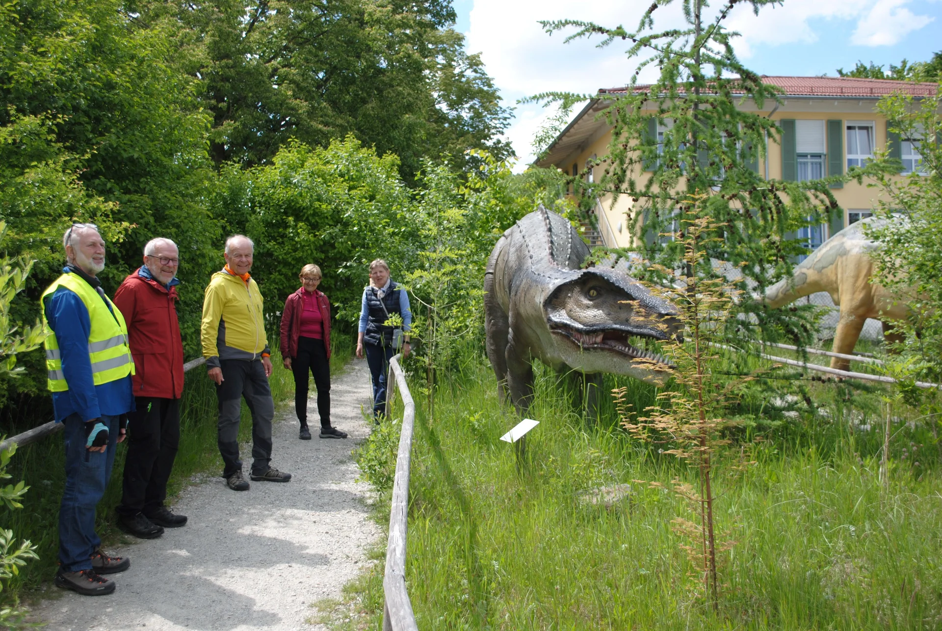© (DAV Gangkofen) Gang durchs Freigelände