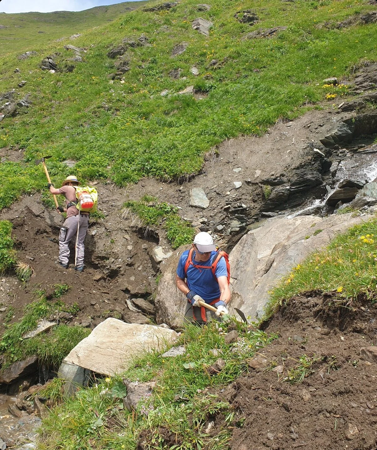 © (DAV Gangkofen) Christian und Michael