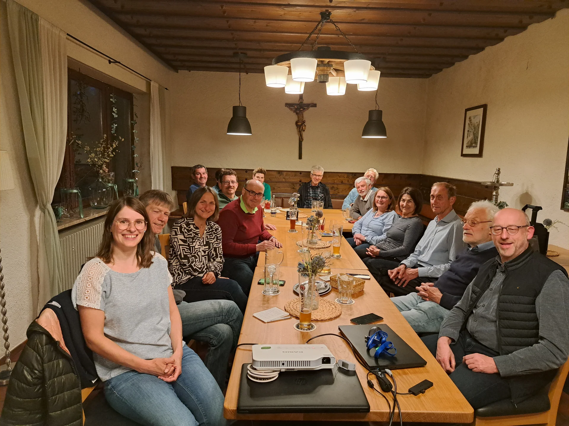 © DAV-Gankofen "Sektionsabend im Gasthaus „Zur alten Mühle“ in Dirnaich"