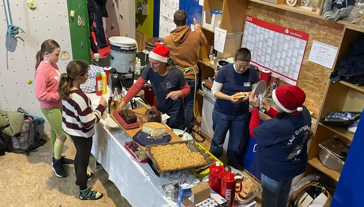 © (DAV Gangkofen) Super Verpflegung