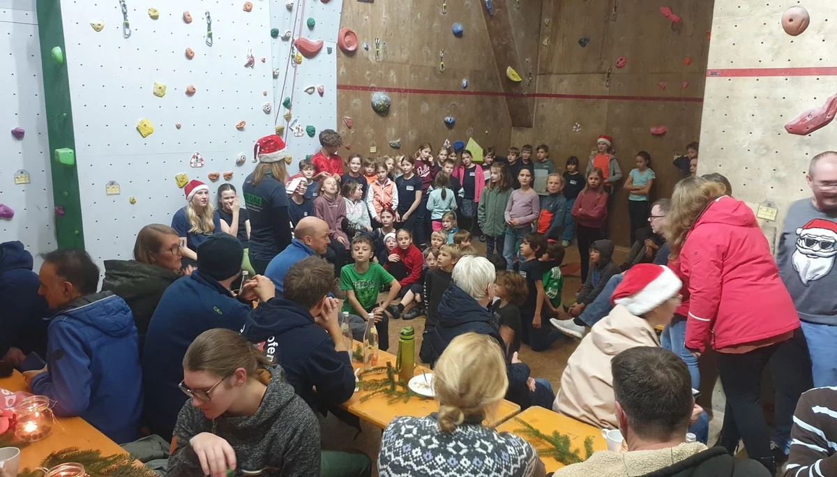 © (DAV Gangkofen) Warten auf den Nikolaus