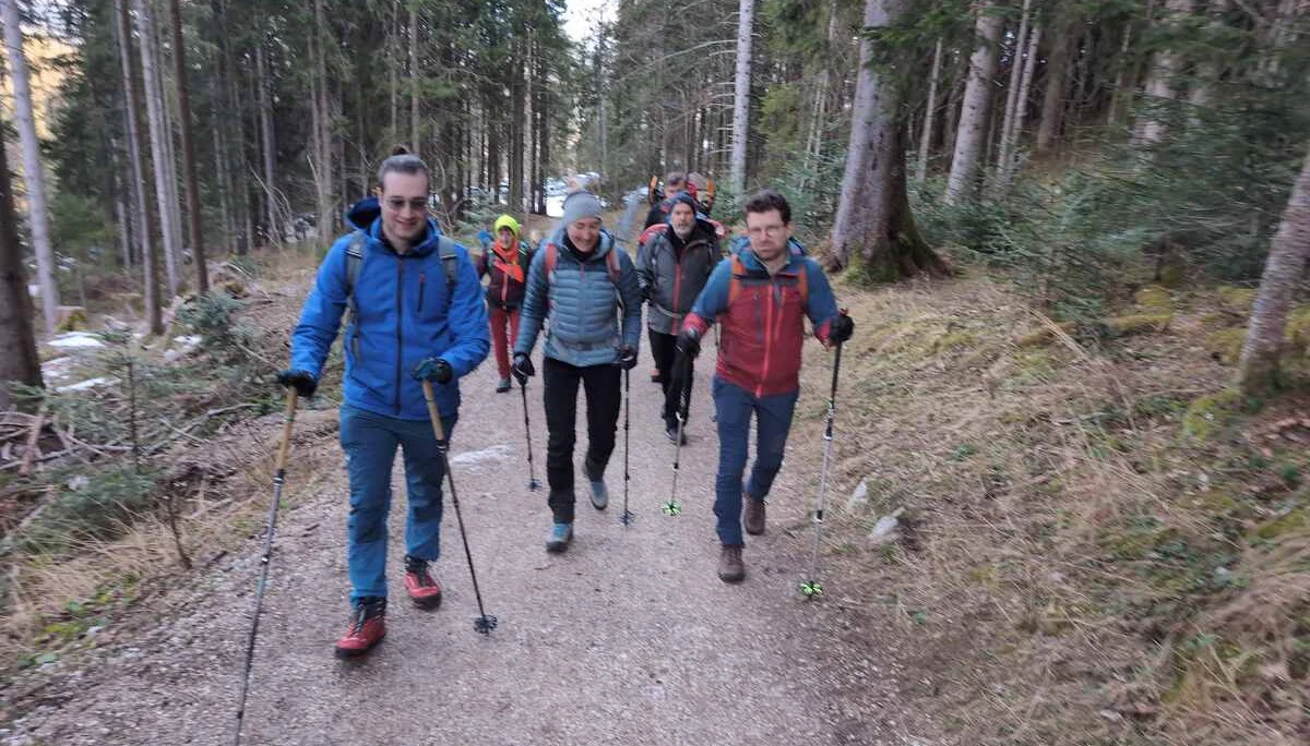 © (DAV Gangkofen) Start mit Bergschuhen