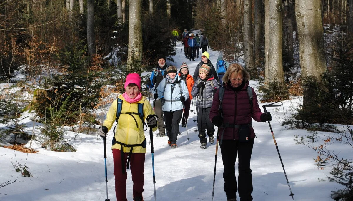 © (DAV Gangkofen) Auf dem Goldsteig