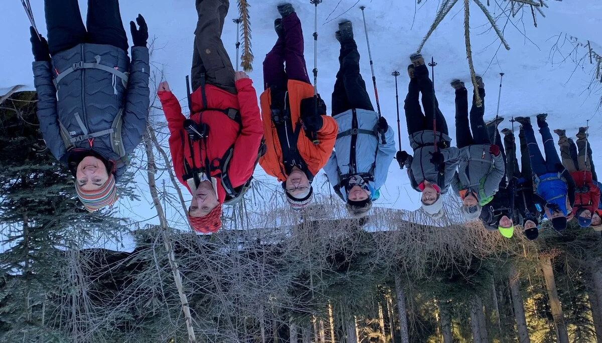 © (DAV Gangkofen) Aufstieg zum Hirschenstein