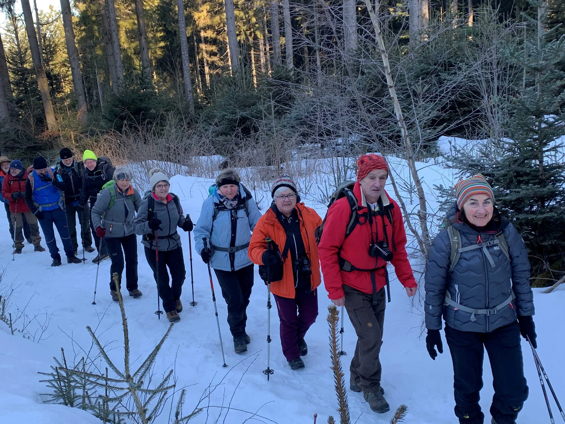 © (DAV Gangkofen) Aufstieg zum Hirschenstein