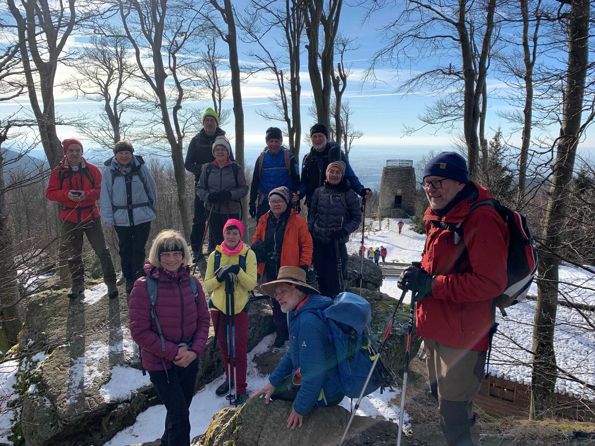 © (DAV Gangkofen) Hirschenstein mit Aussichtsturm