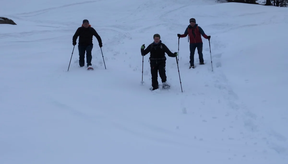 © (Martin Götz) Auf direktem Weg hinab