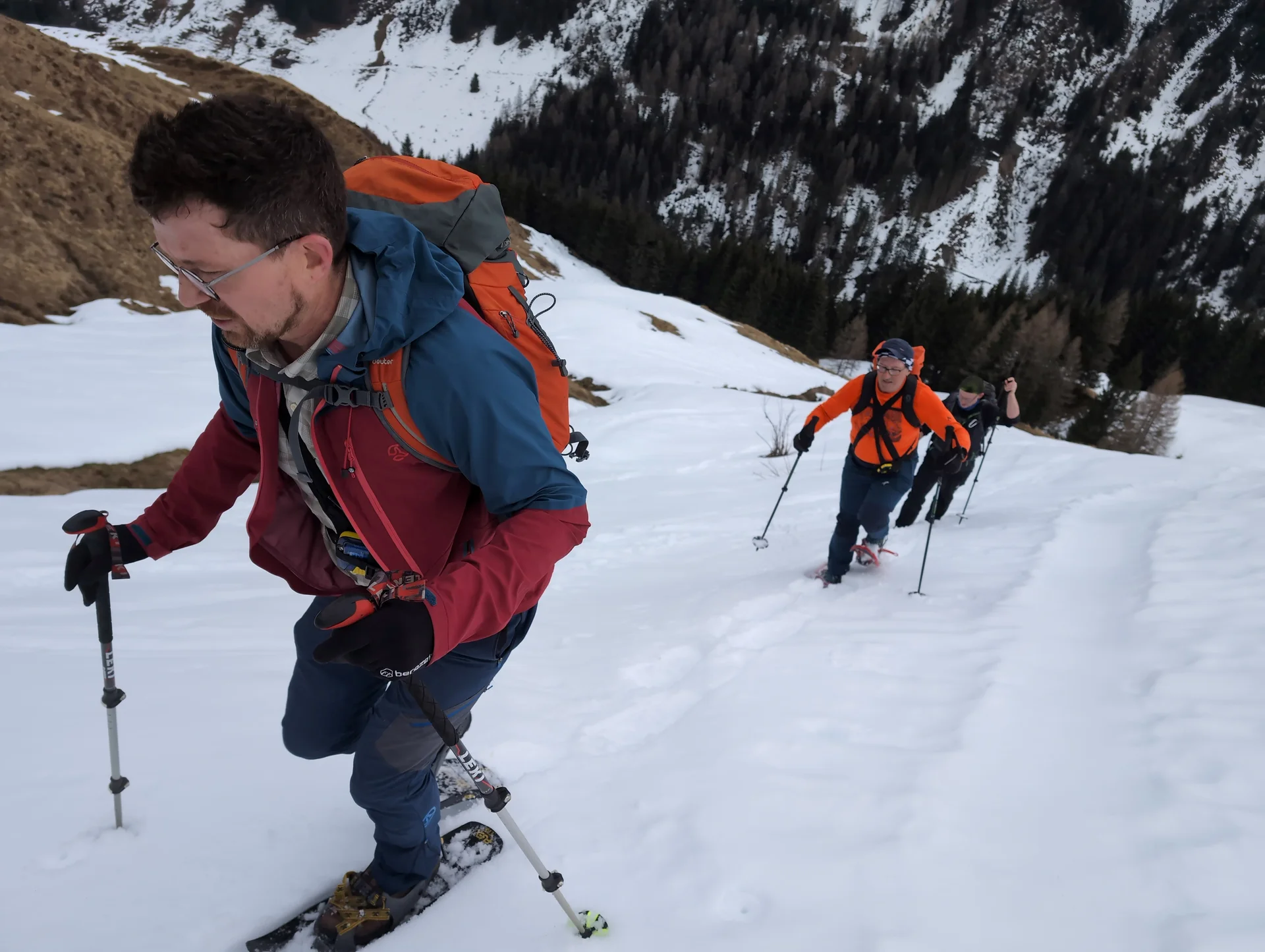 © (Martin Götz) Aufstieg nach der Labalm