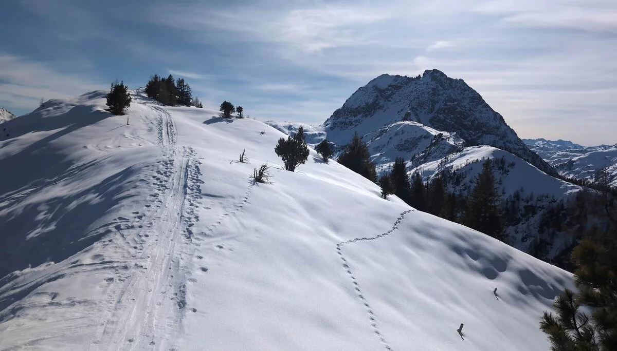 © (Martin Götz) Übergang über Grat