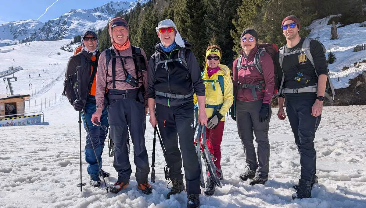 © (Martin Götz) Wieder im Skigebiet angekommen