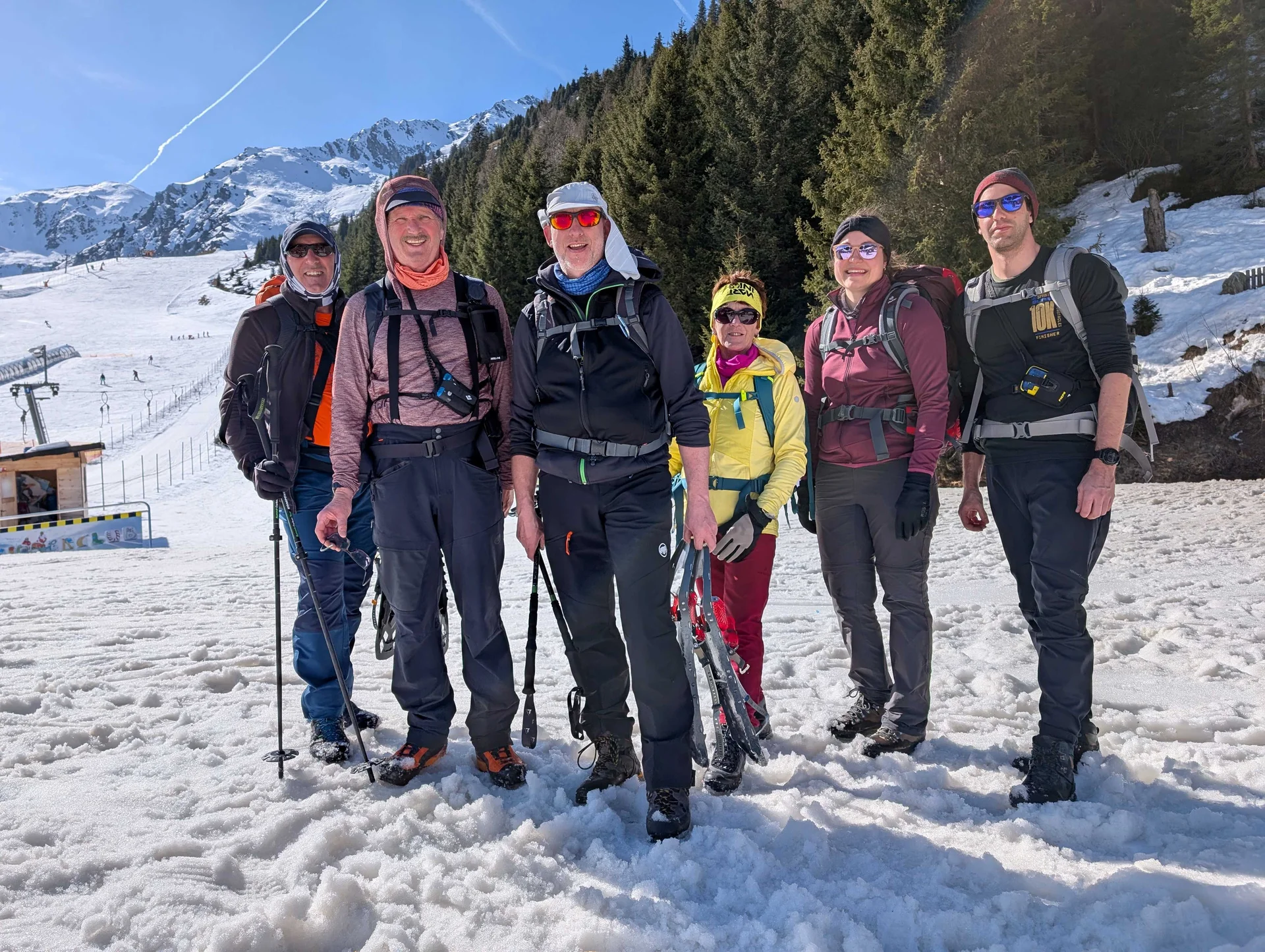 © (Martin Götz) Wieder im Skigebiet angekommen