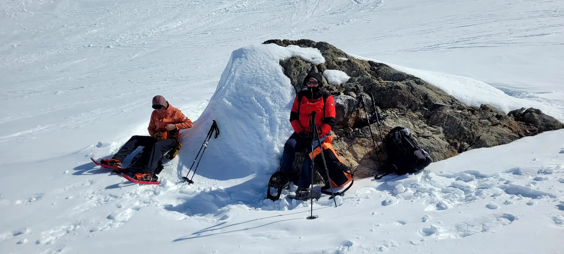 © (Martin Götz) Kurze Pause im Windschatten