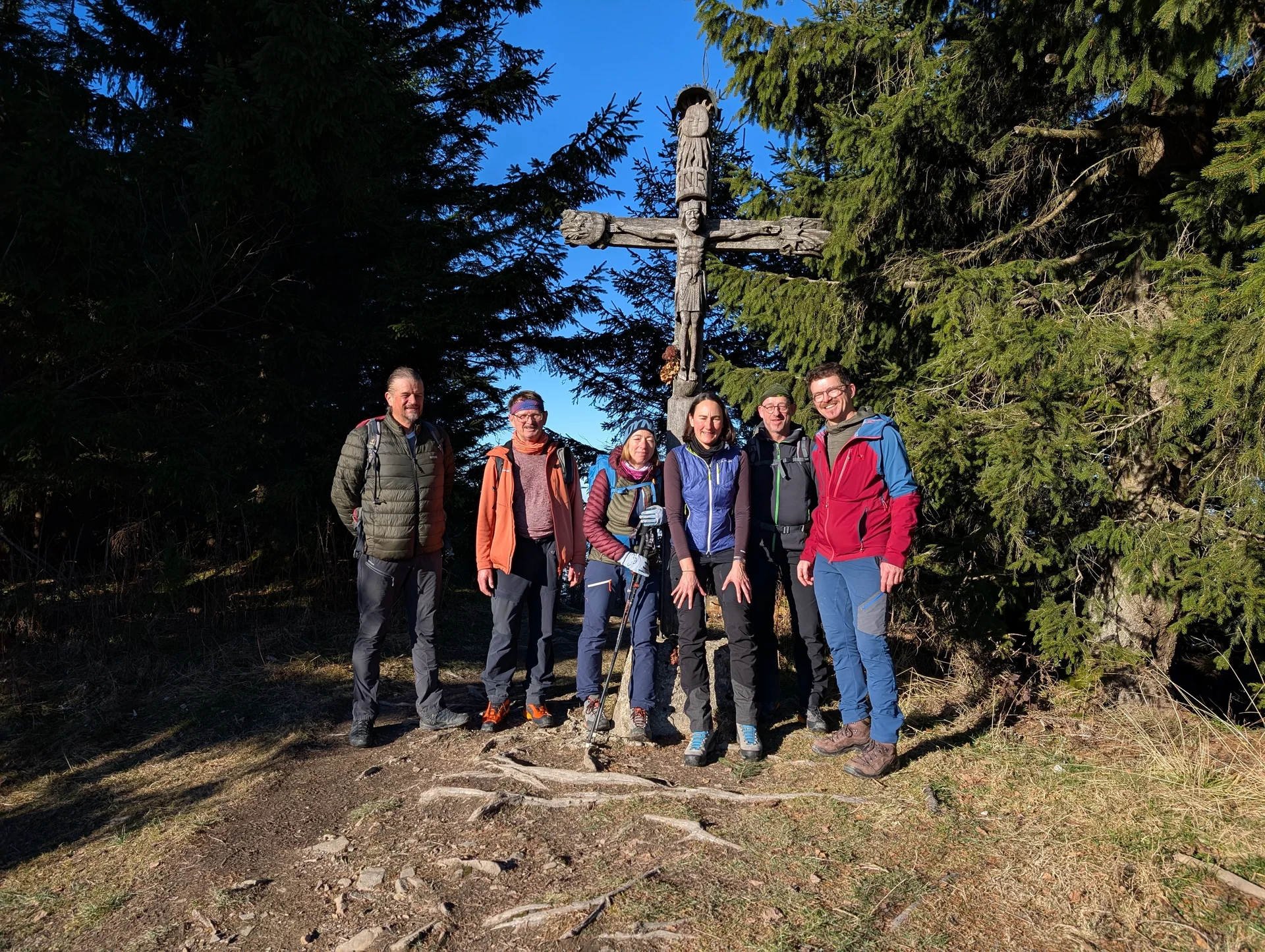 Bergwanderung Teisenberg | © DAV Gangkofen/Martin Götz - Am Gipfel des Teisenberg