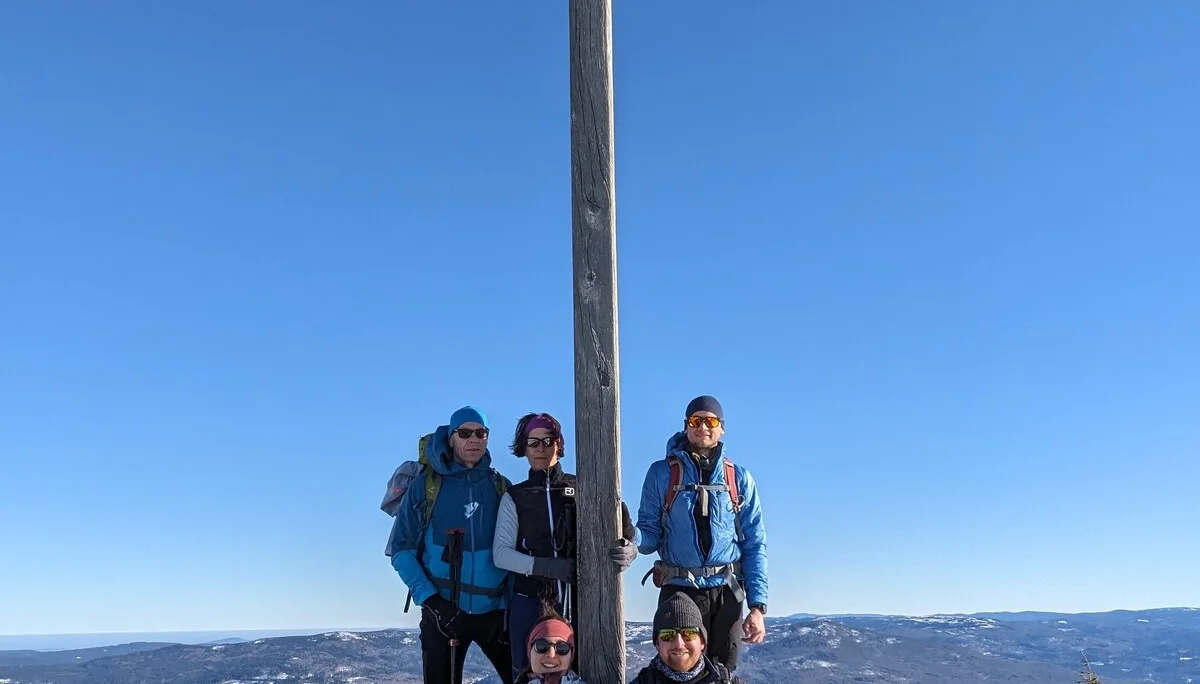 © (DAV Gangkofen) Die Gruppe auf dem Gipfel
