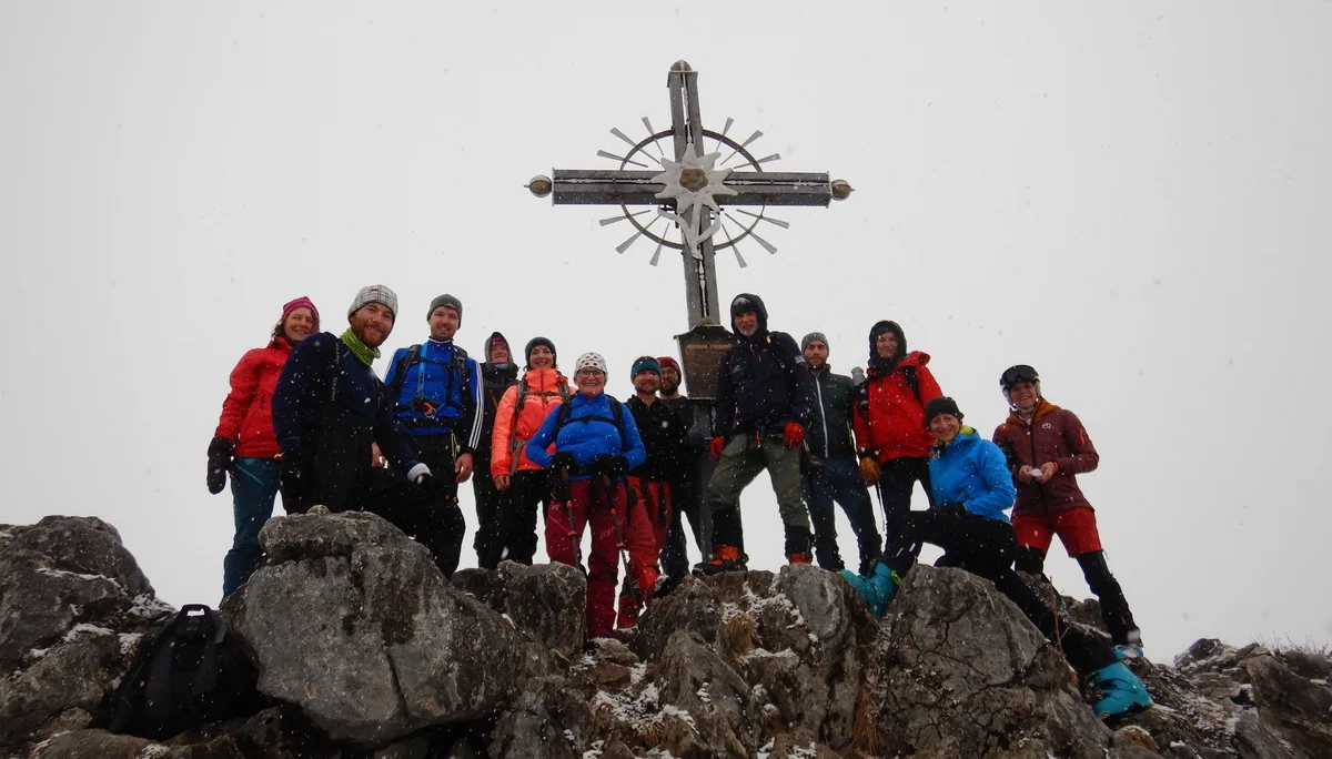 © (DAV-Gangkofen) auf dem Peitingköpfl