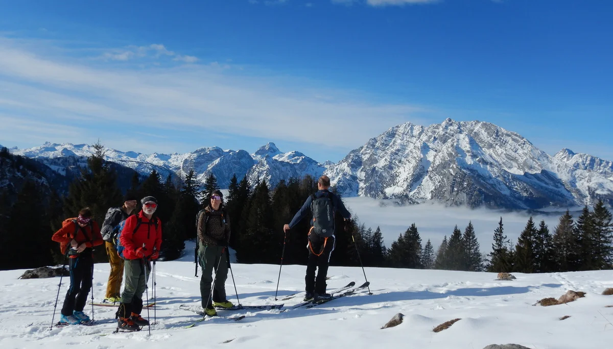© (DAV-Gangkofen) Hintergrund ist der Watzmann