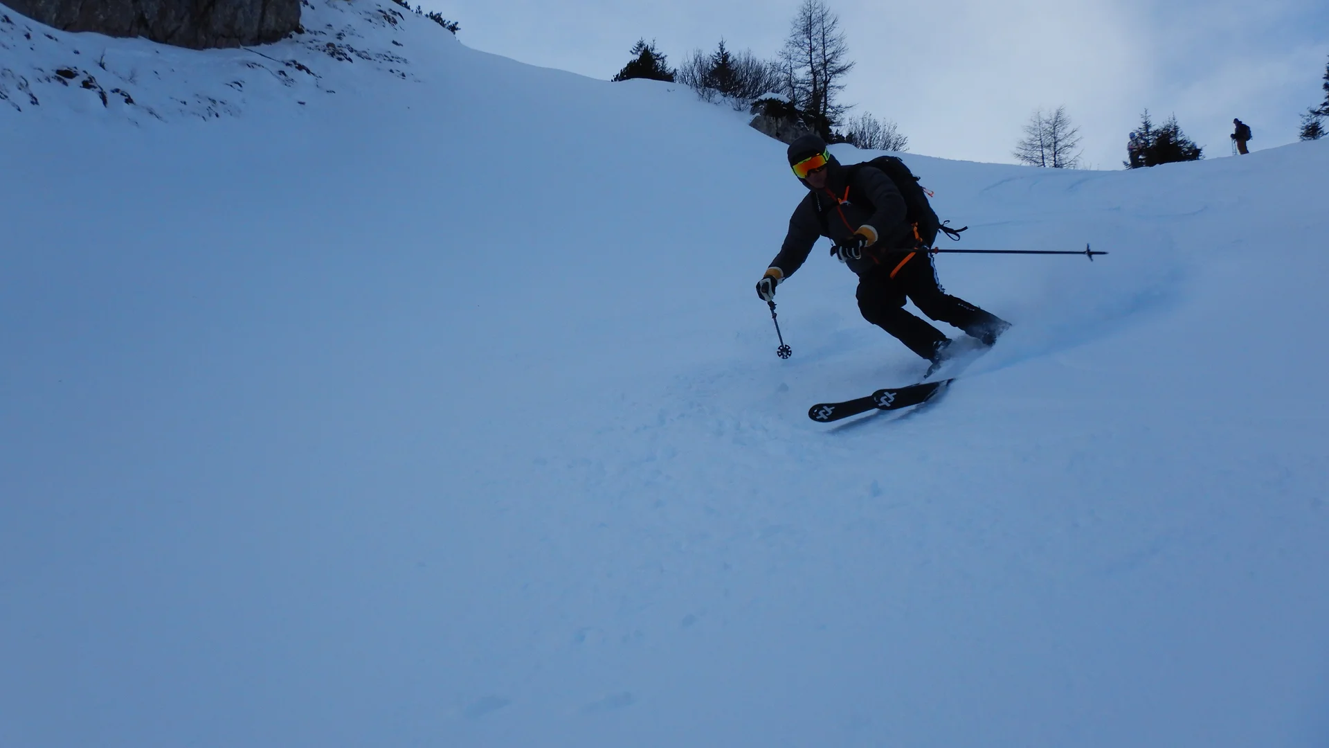 © (DAV-Gangkofen) Abfahrt durch die Stuben