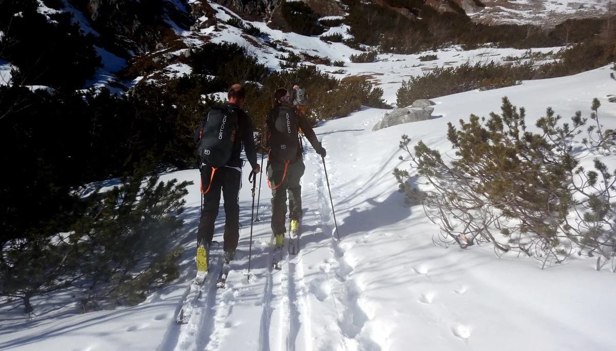 © (DAV-Gangkofen) Aufstieg zurück zum Stahlhaus