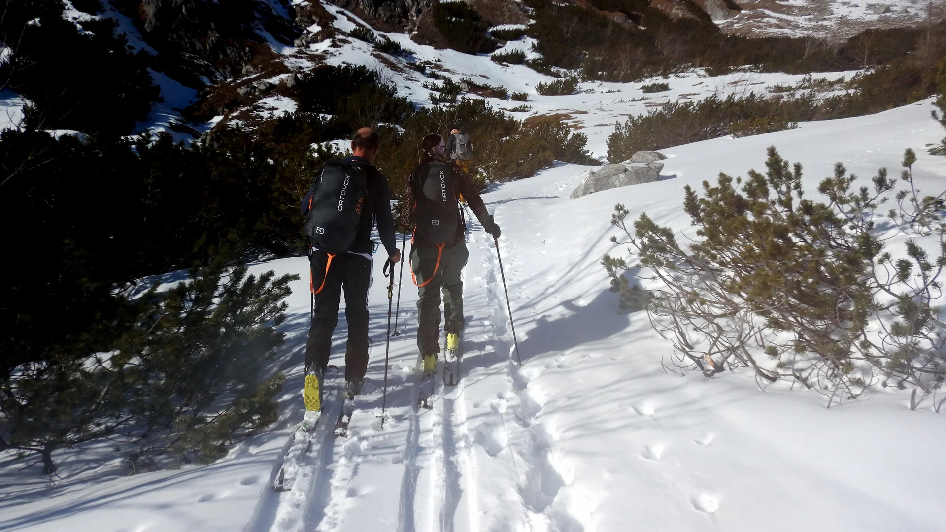 © (DAV-Gangkofen) Aufstieg zurück zum Stahlhaus