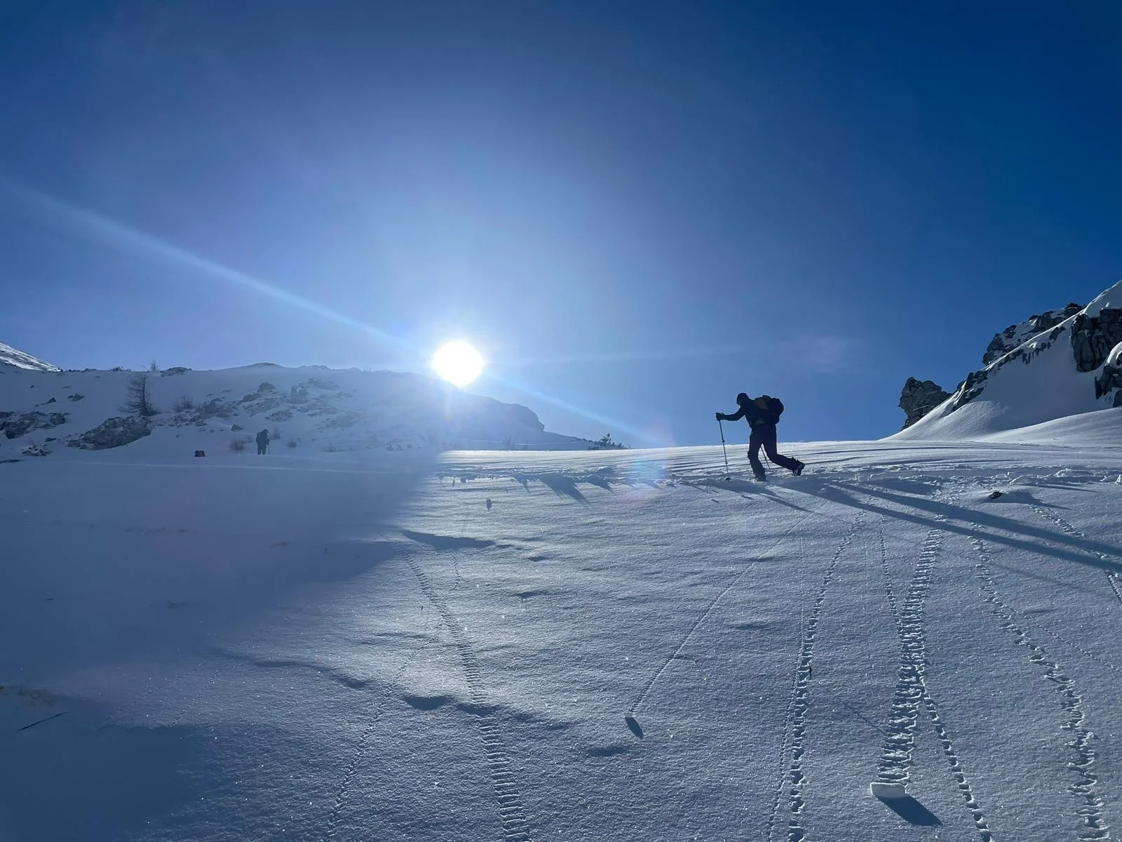 © (DAV-Gangkofen) sonniger Aufstieg