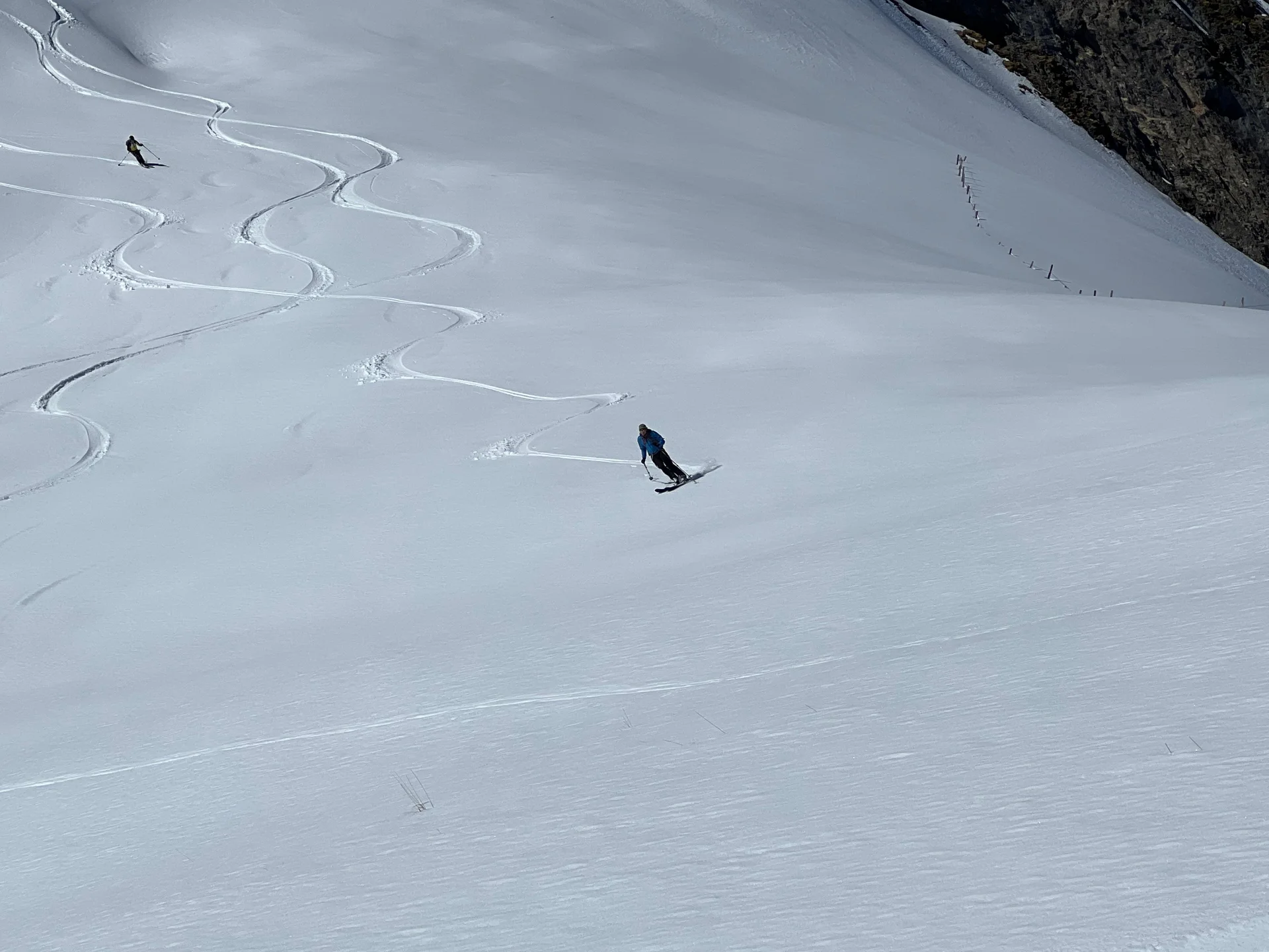 © DAV-Gangkofen - Abfahrt Gipfel