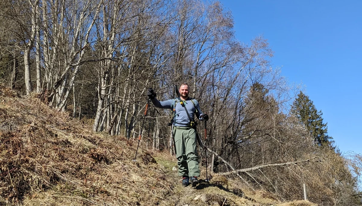 © DAV-Gangkofen - Ski tragen Hiase