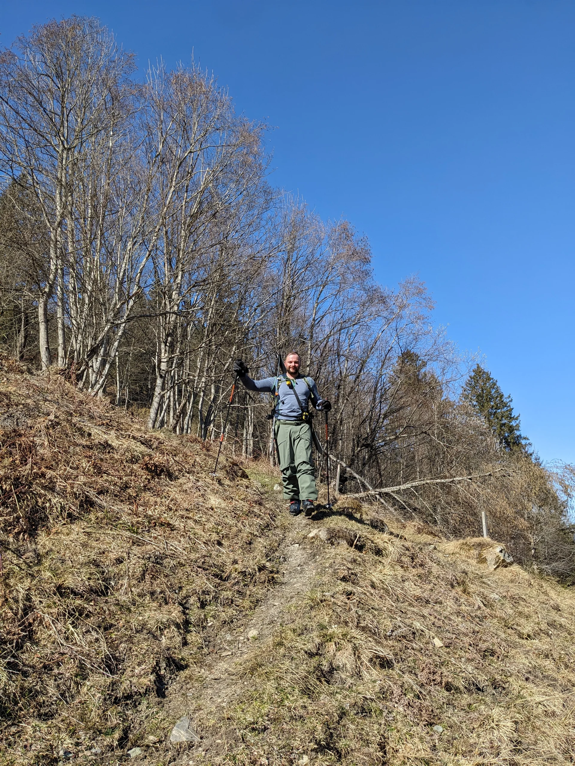 © DAV-Gangkofen - Ski tragen Hiase