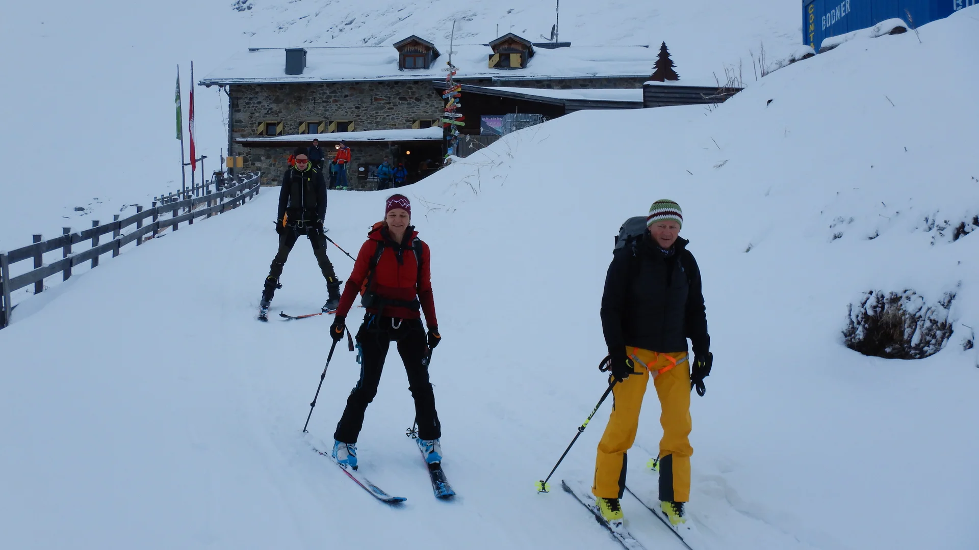 © (DAV-Gangkofen) - Aufbruch von der Amberger-Hütte