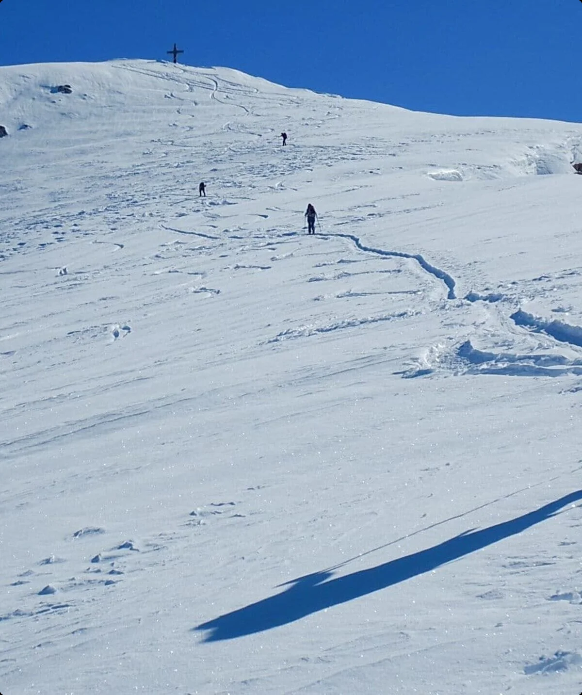 © (DAV Gangkofen) Schlussanstieg