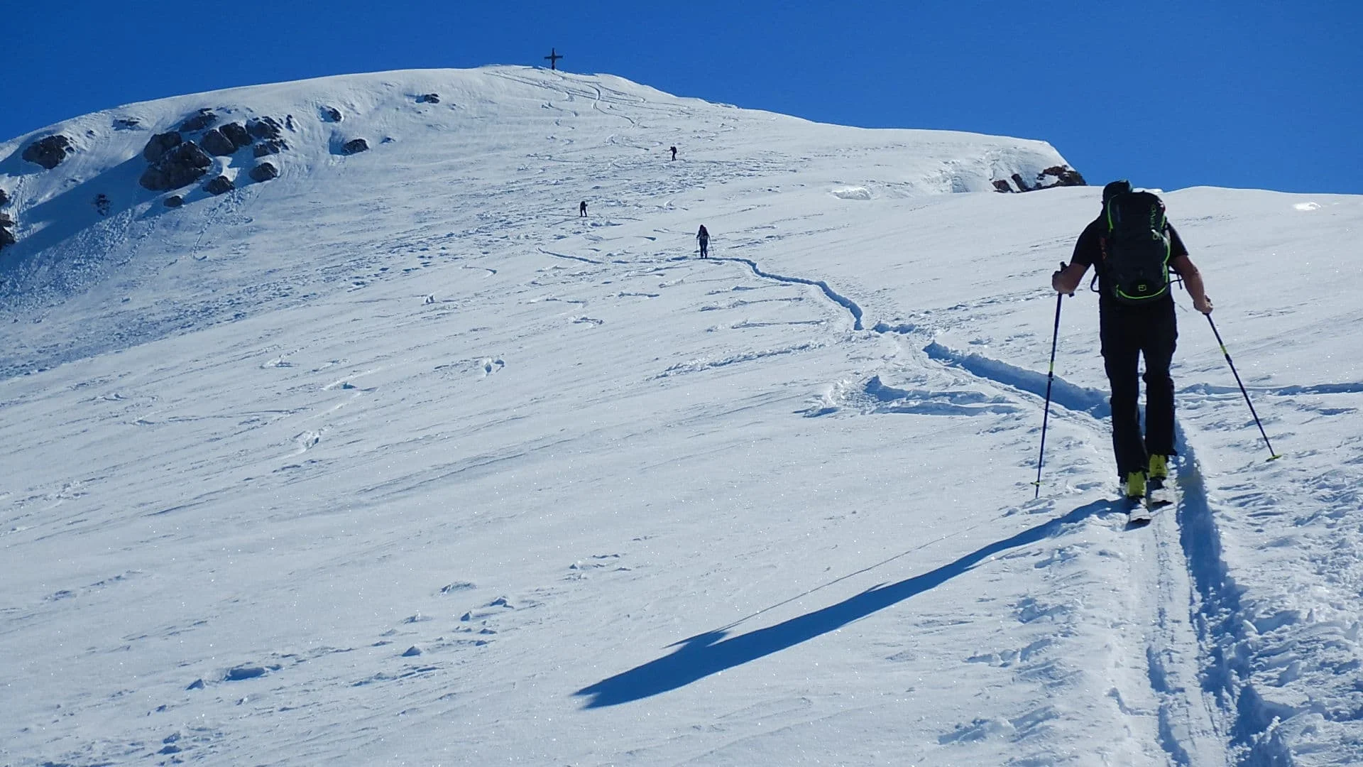 © (DAV Gangkofen) Schlussanstieg