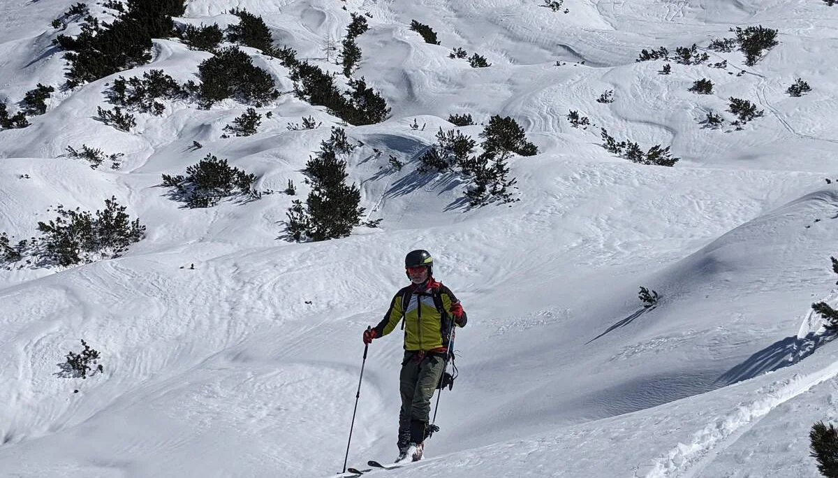 © (DAV Gangkofen) Abfahrt