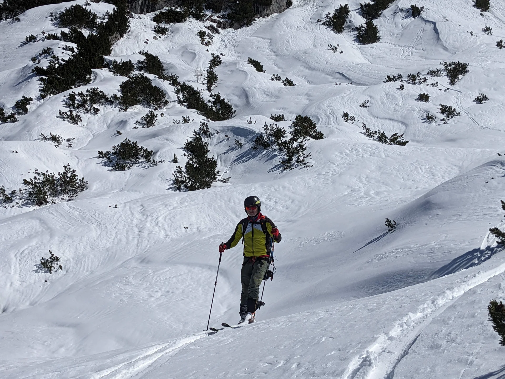 © (DAV Gangkofen) Abfahrt