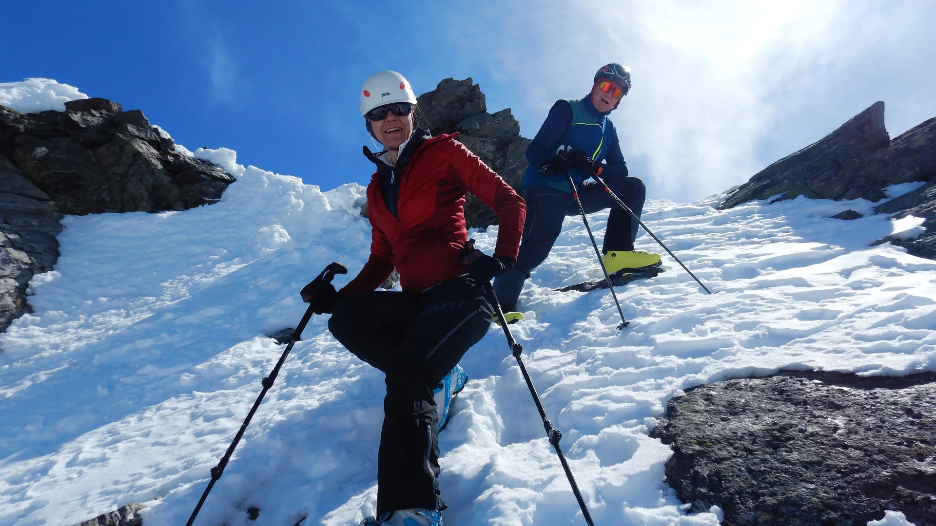 © DAV-Gangkofen - Abstieg zur Roßkarscharte