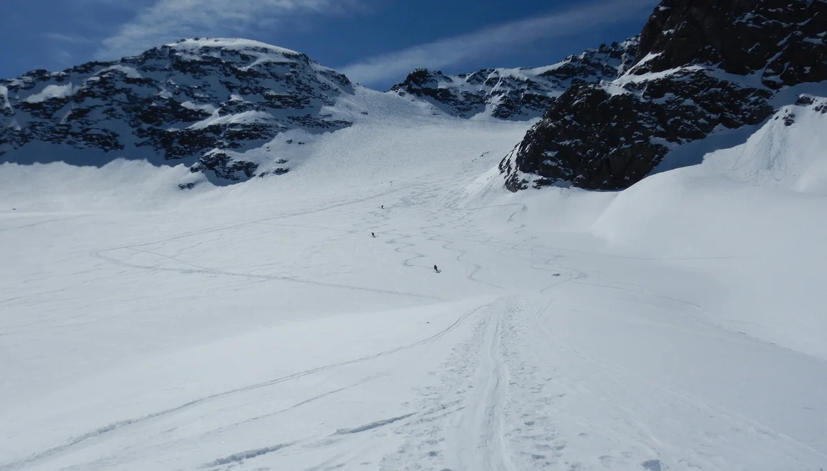 © DAV-Gangkofen - Firnabfahrt