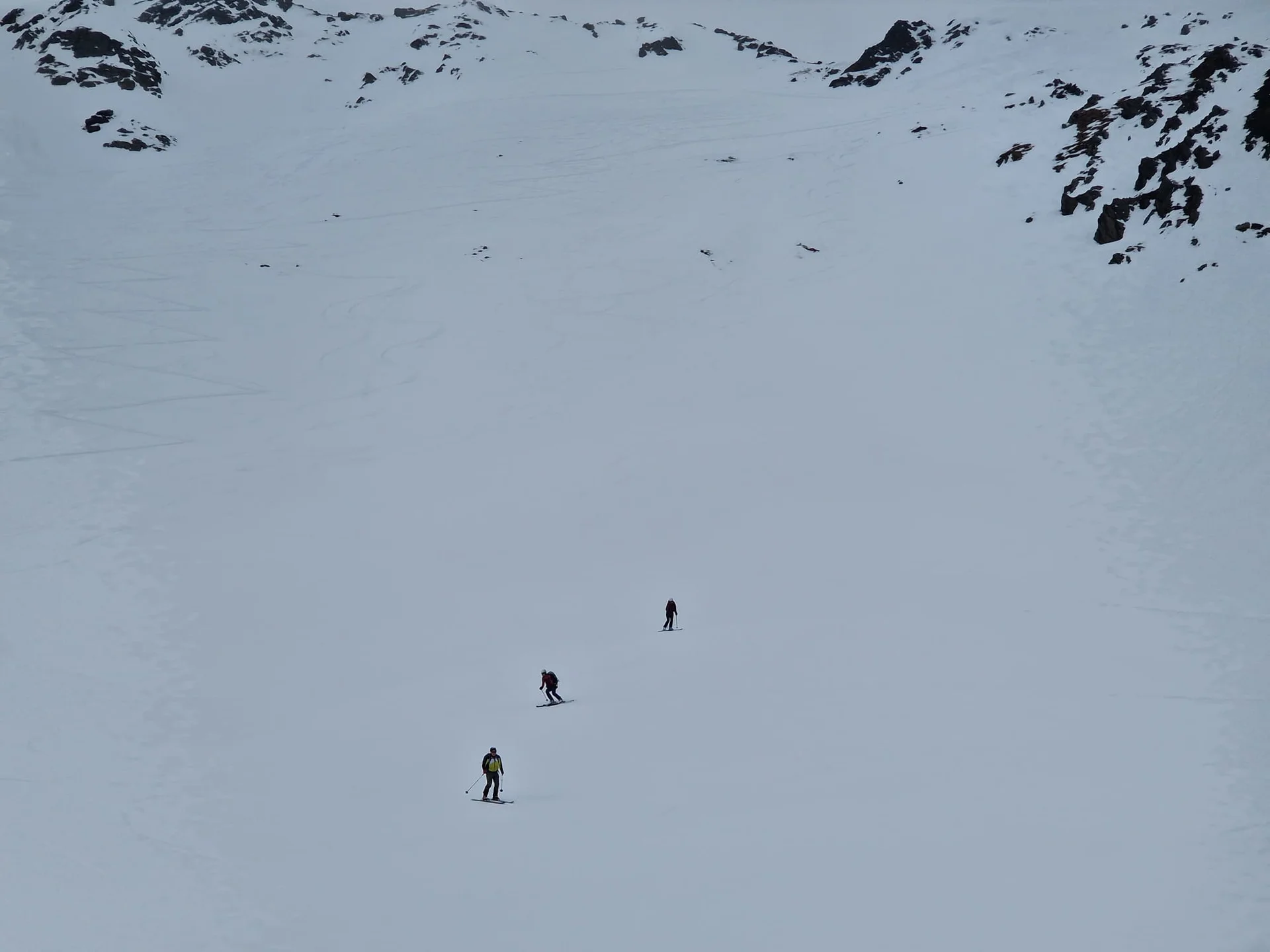 © DAV-Gangkofen - Steile Abfahrt vom Jöchl