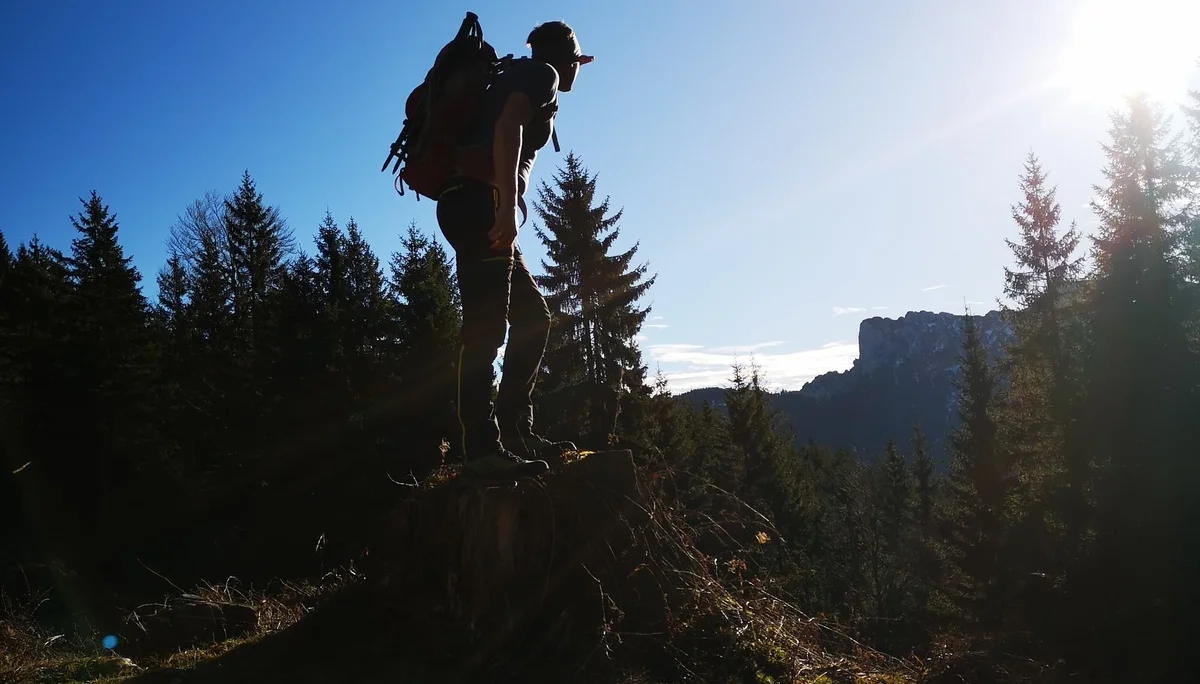 © (DAV Gangkofen) Friedrich Dürrenmatt: Der Wanderer...