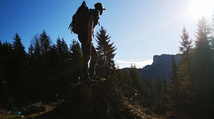 © (DAV Gangkofen) Friedrich Dürrenmatt: Der Wanderer...
