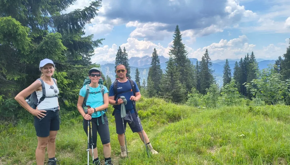 © (DAV Gangkofen) Wanderung auf die Hörndlwand