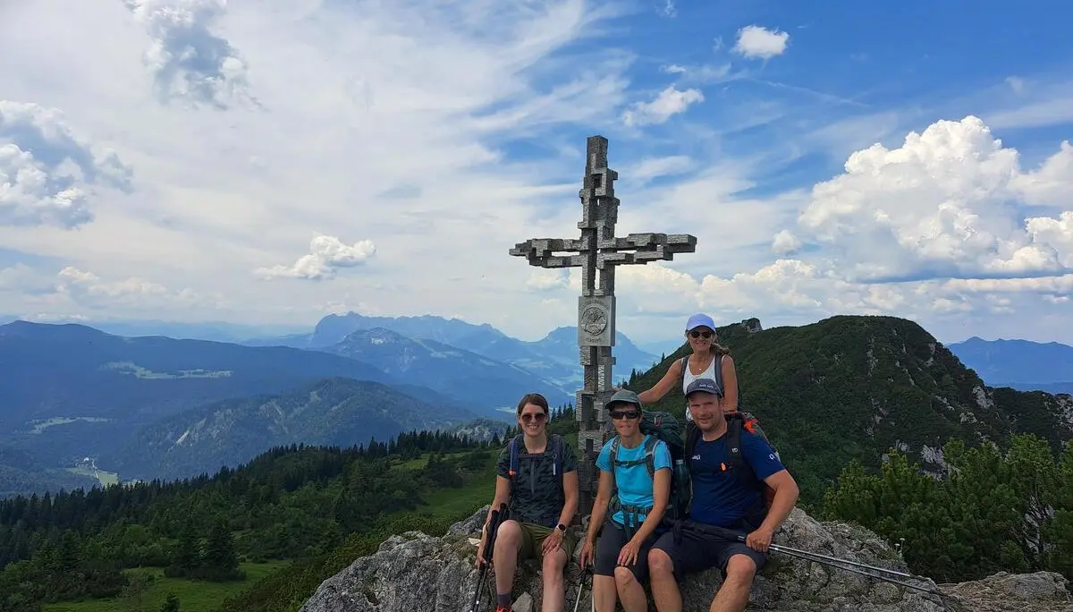 © (DAV Gangkofen) Wanderung auf die Hörndlwand