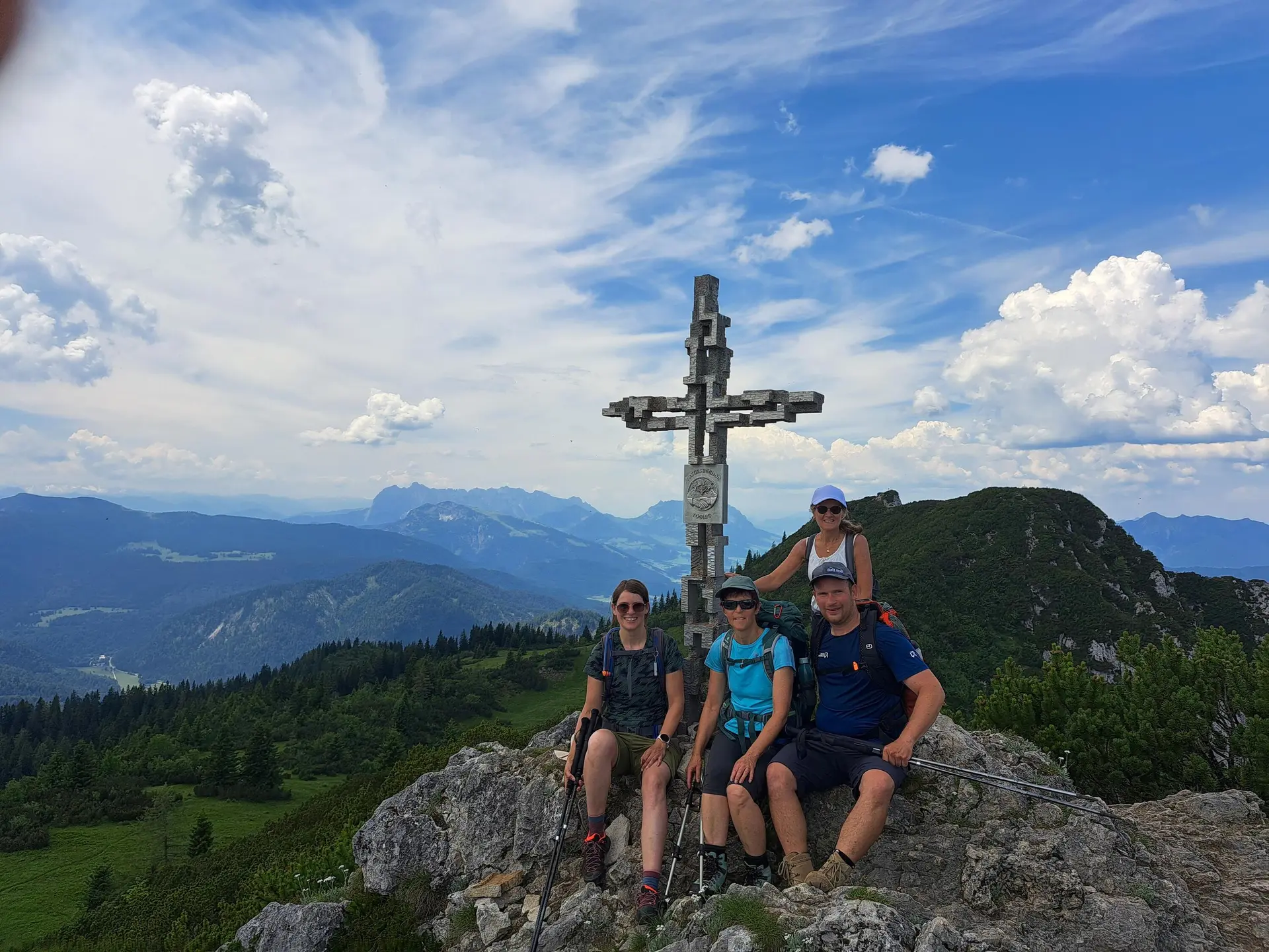 © (DAV Gangkofen) Wanderung auf die Hörndlwand