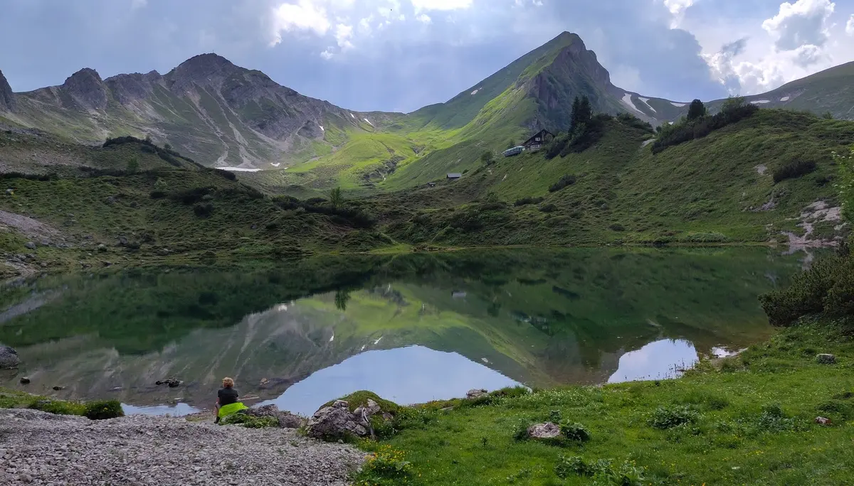 © DAV-Gangkofen / Lacke mit Landsberger Hütte