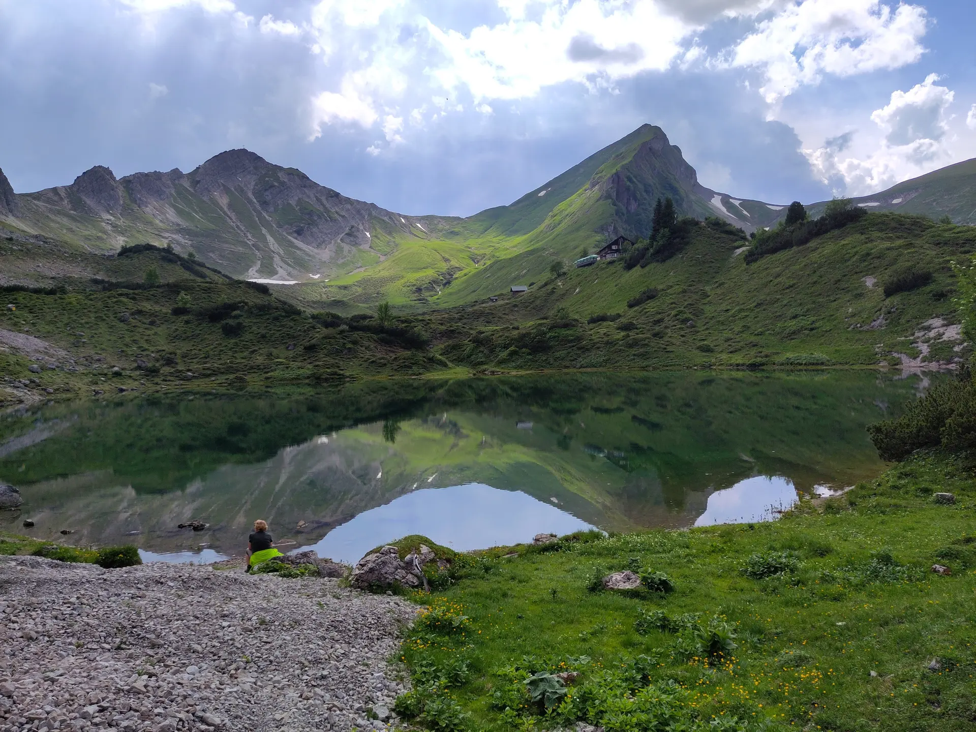© DAV-Gangkofen / Lacke mit Landsberger Hütte