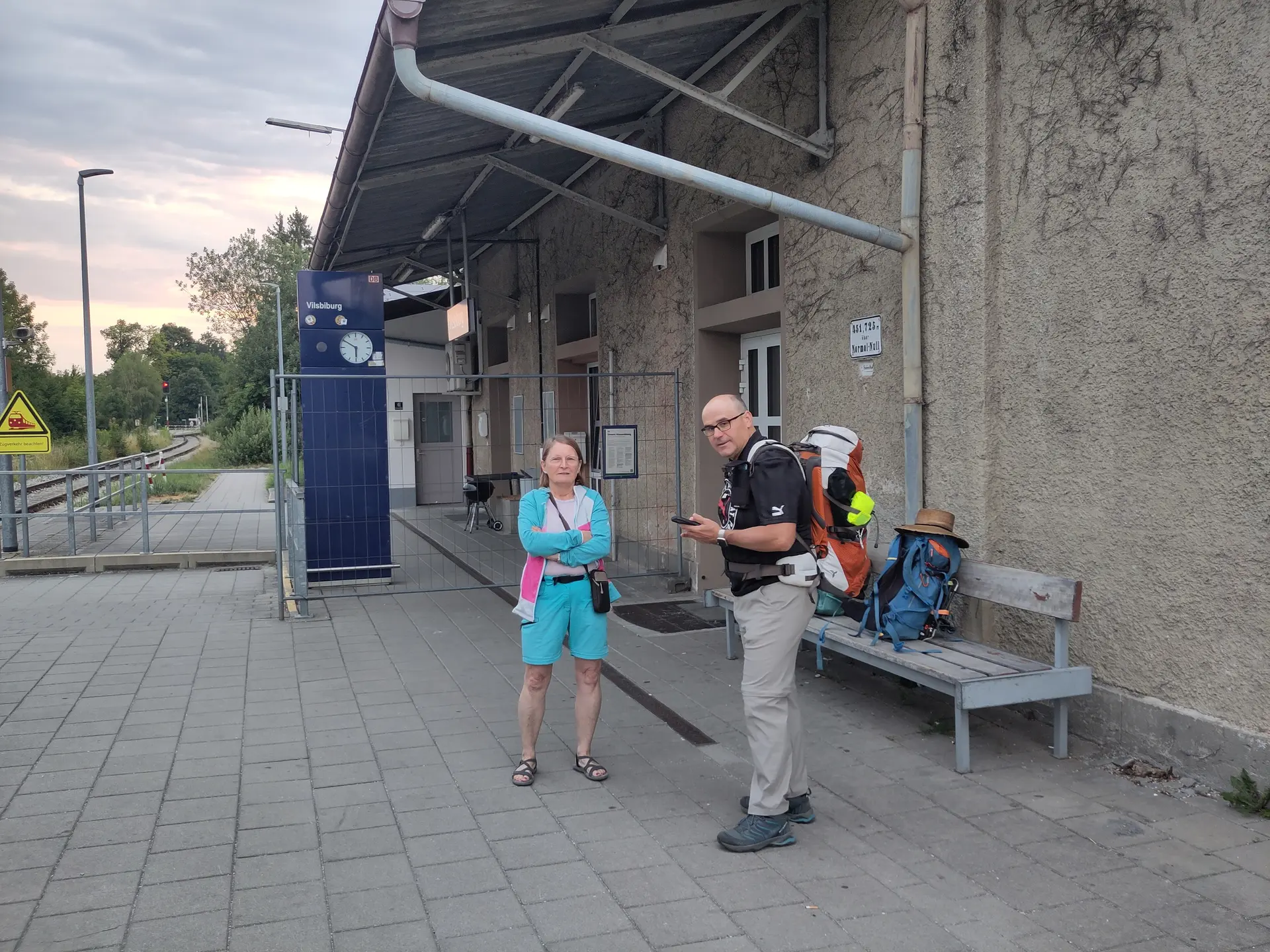 © (DAV-Gangkofen) Bahnhof Vilsbiburg