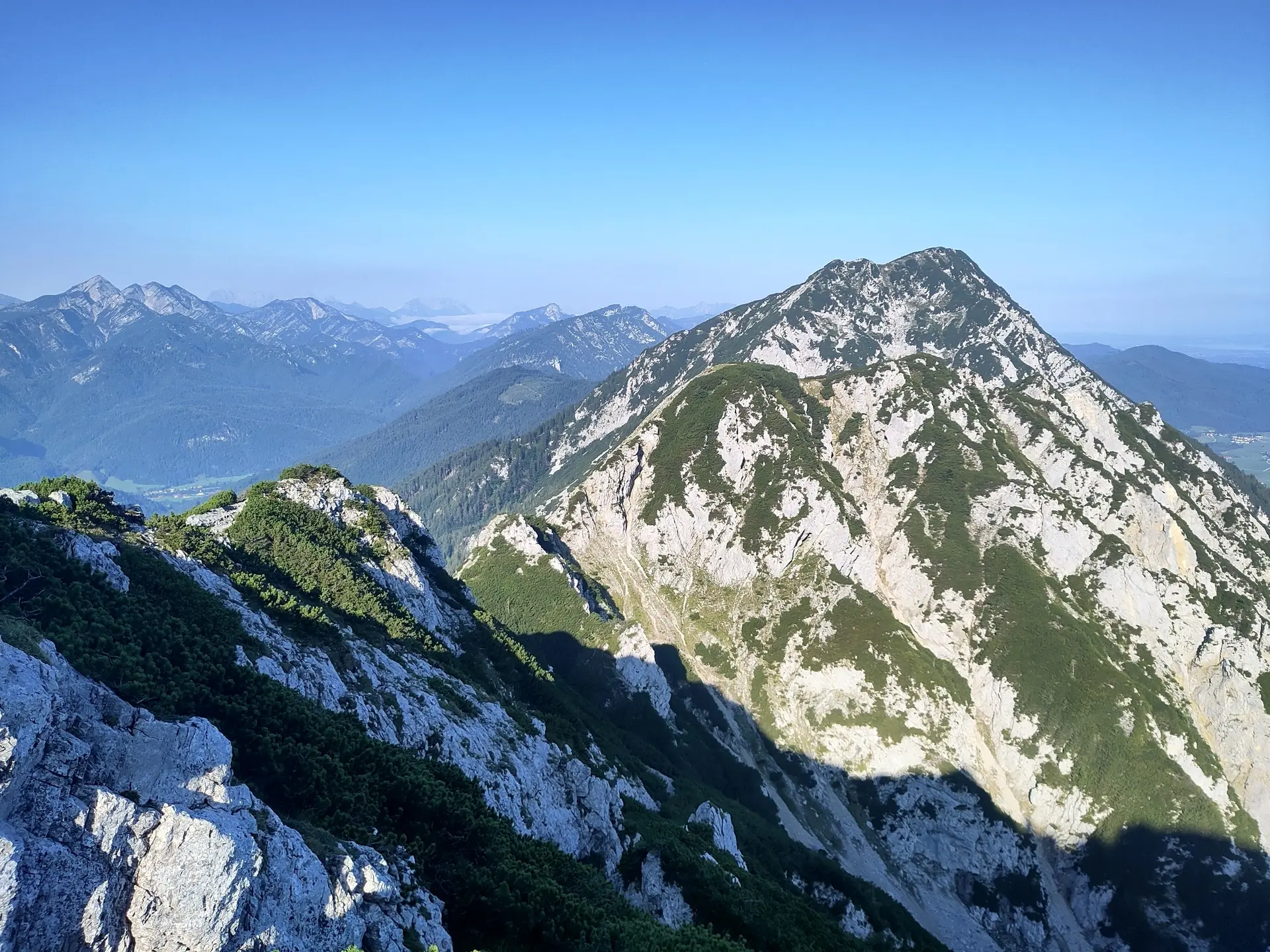 © (DAV-Gangkofen) - Rückblick zum Hochstaufen