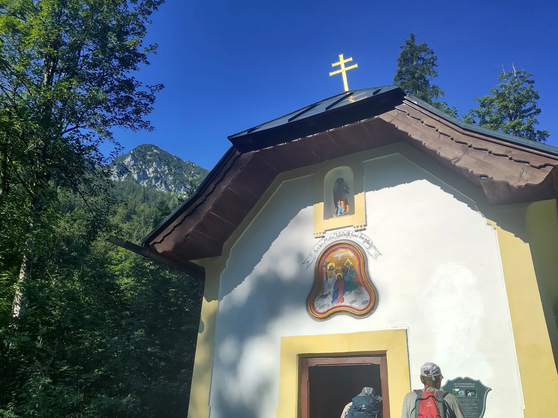 © (DAV-Gangkofen) - Anstieg von Inzell zum Streicher